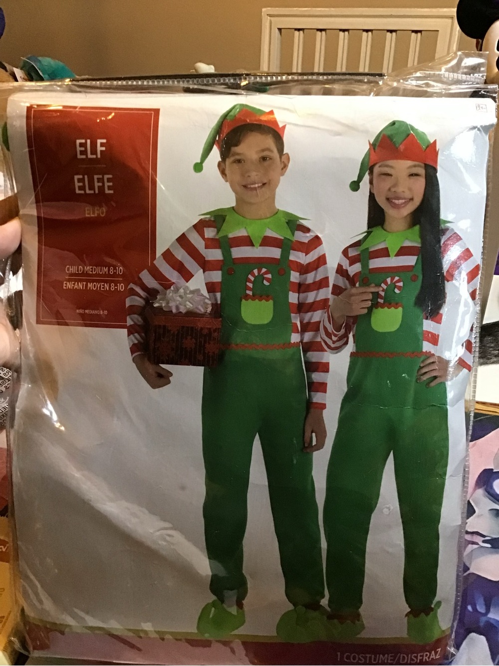 Elf child costume size medium size 8-10